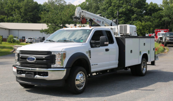2019 F-550 Extended Cab, 4WD, Diesel, 11′ Knapheide Mechanics Bed, 7621 Stellar Crane, Hydraulic Compressor, Drawers, 175k Miles full