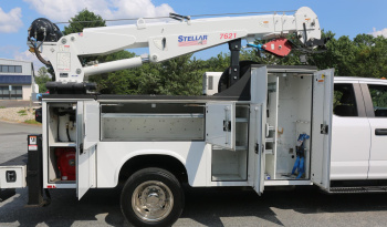 2019 F-550 Extended Cab, 4WD, Diesel, 11′ Knapheide Mechanics Bed, 7621 Stellar Crane, Hydraulic Compressor, Drawers, 175k Miles full