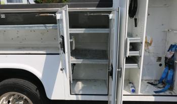2019 F-550 Extended Cab, 4WD, Diesel, 11′ Knapheide Mechanics Bed, 7621 Stellar Crane, Hydraulic Compressor, Drawers, 175k Miles full