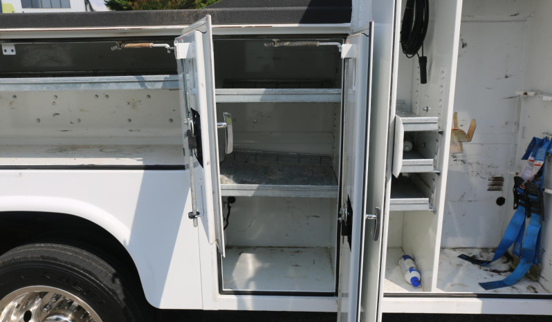 2019 F-550 Extended Cab, 4WD, Diesel, 11′ Knapheide Mechanics Bed, 7621 Stellar Crane, Hydraulic Compressor, Drawers, 175k Miles full