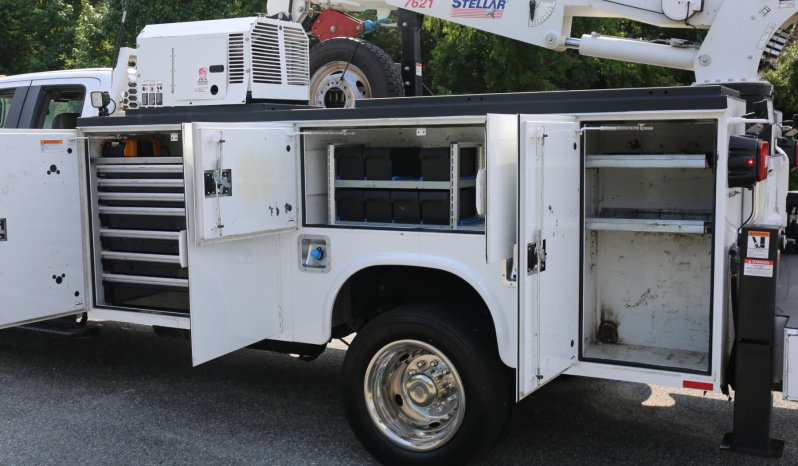 2019 F-550 Extended Cab, 4WD, Diesel, 11′ Knapheide Mechanics Bed, 7621 Stellar Crane, Hydraulic Compressor, Drawers, 175k Miles full