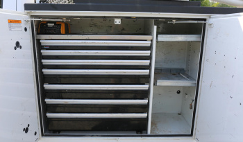 2019 F-550 Extended Cab, 4WD, Diesel, 11′ Knapheide Mechanics Bed, 7621 Stellar Crane, Hydraulic Compressor, Drawers, 175k Miles full