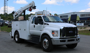 2018 Ford F750 Extended Cab, 6.7 Powerstroke Diesel, Stellar 12630 Crane, Miller EnPak, Lubeskid, Drawers, 170k Miles full