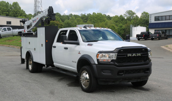 2022 Ram 5500 Cummins Diesel Service Truck, 4WD, 38k Miles, Crew Cab, Stellar 7621 Crane full