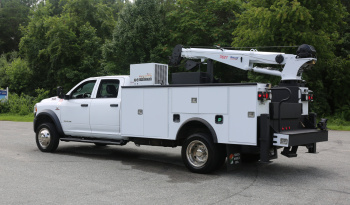 2022 Ram 5500 Cummins Diesel Service Truck, 4WD, 38k Miles, Crew Cab, Stellar 7621 Crane full