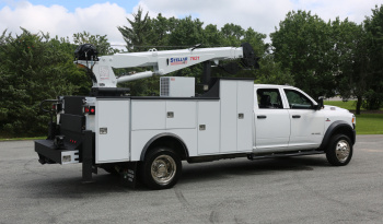 2022 Ram 5500 Cummins Diesel Service Truck, 4WD, 38k Miles, Crew Cab, Stellar 7621 Crane full