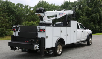 2022 Ram 5500 Cummins Diesel Service Truck, 4WD, 38k Miles, Crew Cab, Stellar 7621 Crane full