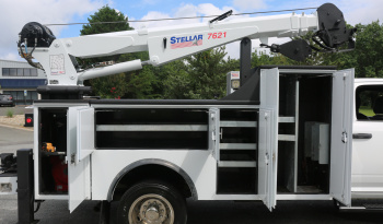 2022 Ram 5500 Cummins Diesel Service Truck, 4WD, 38k Miles, Crew Cab, Stellar 7621 Crane full