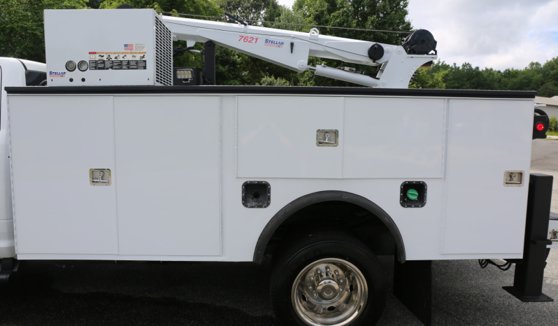 2022 Ram 5500 Cummins Diesel Service Truck, 4WD, 38k Miles, Crew Cab, Stellar 7621 Crane full