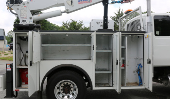 2019 International MV607 Extended Cab Service Truck, Cummins Diesel, Allison Auto, Air Ride, 170k Miles, Stellar 12621 Crane full