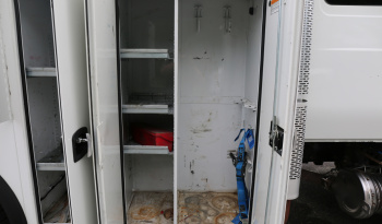 2019 International MV607 Extended Cab Service Truck, Cummins Diesel, Allison Auto, Air Ride, 170k Miles, Stellar 12621 Crane full