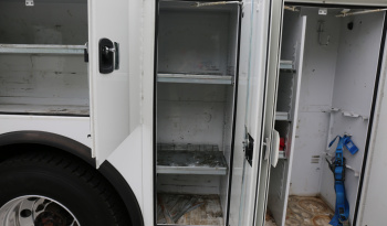 2019 International MV607 Extended Cab Service Truck, Cummins Diesel, Allison Auto, Air Ride, 170k Miles, Stellar 12621 Crane full