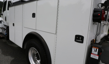 2019 International MV607 Extended Cab Service Truck, Cummins Diesel, Allison Auto, Air Ride, 170k Miles, Stellar 12621 Crane full