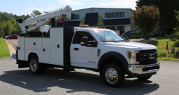 2019 Ford F-550 Mechanics Truck, Diesel, Stellar 7621 Crane, Compressor, Drawers, 200k Miles