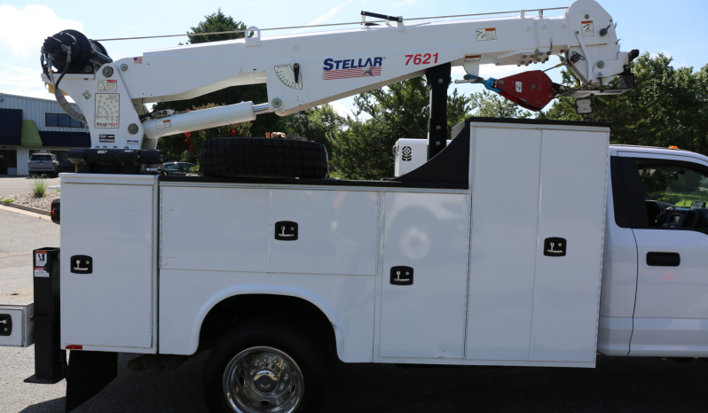 2019 Ford F-550 Mechanics Truck, Diesel, Stellar 7621 Crane, Compressor, Drawers, 200k Miles full