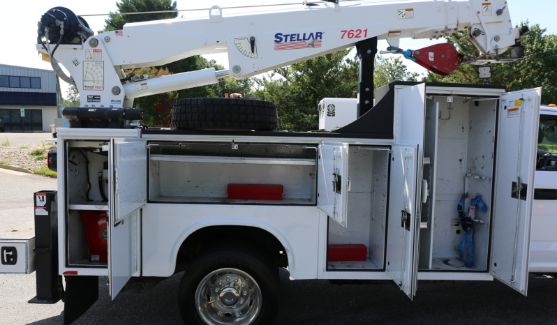 2019 Ford F-550 Mechanics Truck, Diesel, Stellar 7621 Crane, Compressor, Drawers, 200k Miles full