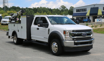 2020 Ford F-550 Extended Cab Service Truck, 4WD, Diesel, 11′ PalPro20 Mechanics Body, 4016 Palfinger Crane, 110k Miles full