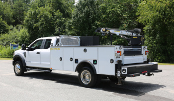 2020 Ford F-550 Extended Cab Service Truck, 4WD, Diesel, 11′ PalPro20 Mechanics Body, 4016 Palfinger Crane, 110k Miles full