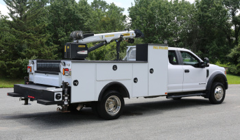 2020 Ford F-550 Extended Cab Service Truck, 4WD, Diesel, 11′ PalPro20 Mechanics Body, 4016 Palfinger Crane, 110k Miles full