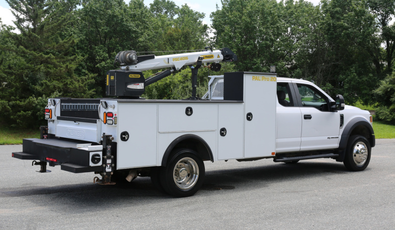 2020 Ford F-550 Extended Cab Service Truck, 4WD, Diesel, 11′ PalPro20 Mechanics Body, 4016 Palfinger Crane, 110k Miles full