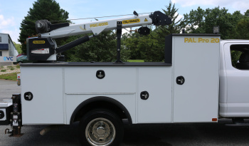 2020 Ford F-550 Extended Cab Service Truck, 4WD, Diesel, 11′ PalPro20 Mechanics Body, 4016 Palfinger Crane, 110k Miles full