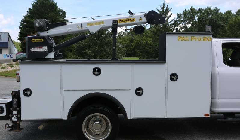 2020 Ford F-550 Extended Cab Service Truck, 4WD, Diesel, 11′ PalPro20 Mechanics Body, 4016 Palfinger Crane, 110k Miles full