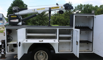 2020 Ford F-550 Extended Cab Service Truck, 4WD, Diesel, 11′ PalPro20 Mechanics Body, 4016 Palfinger Crane, 110k Miles full
