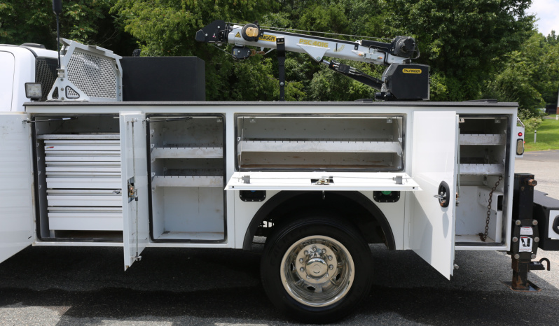 2020 Ford F-550 Extended Cab Service Truck, 4WD, Diesel, 11′ PalPro20 Mechanics Body, 4016 Palfinger Crane, 110k Miles full
