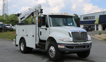 2018 International 4400 Service Truck, 6.7 Cummins, Under CDL, Air Ride, Stellar 12621 Crane, 255k Miles full