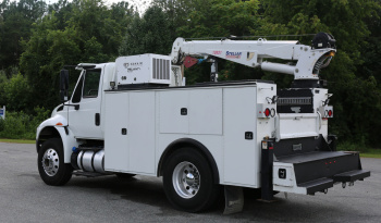 2018 International 4400 Service Truck, 6.7 Cummins, Under CDL, Air Ride, Stellar 12621 Crane, 255k Miles full