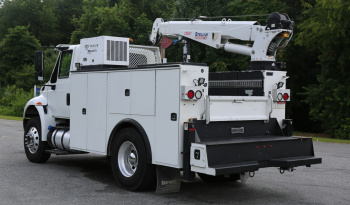 2018 International 4400 Service Truck, 6.7 Cummins, Under CDL, Air Ride, Stellar 12621 Crane, 255k Miles full