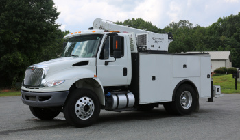 2018 International 4400 Service Truck, 6.7 Cummins, Under CDL, Air Ride, Stellar 12621 Crane, 255k Miles full