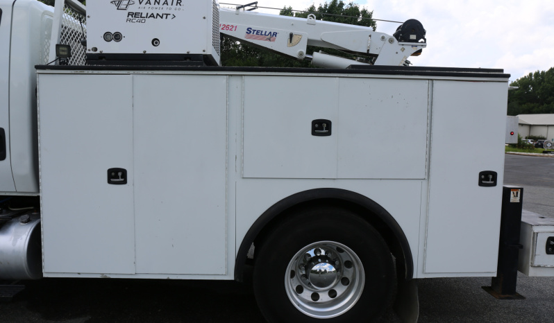 2018 International 4400 Service Truck, 6.7 Cummins, Under CDL, Air Ride, Stellar 12621 Crane, 255k Miles full