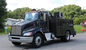 Pending Sale: 2019 Kenworth T270, PX7 Diesel, Under CDL, Air Ride Rear, Summit 11′ Mechanics Body, 10k Crane, 183k Miles, 5300 Hours full
