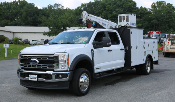 2023 Ford F-550 Mechanics Truck, Crew Cab, 4×4, 46k Miles, Stellar TMAX Service Bed, 7621 Crane, Compressor, Drawers full