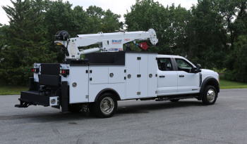 2023 Ford F-550 Mechanics Truck, Crew Cab, 4×4, 46k Miles, Stellar TMAX Service Bed, 7621 Crane, Compressor, Drawers full