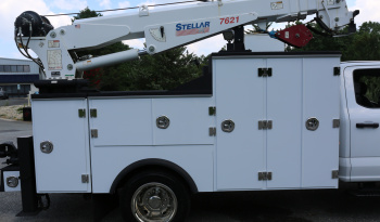 2023 Ford F-550 Mechanics Truck, Crew Cab, 4×4, 46k Miles, Stellar TMAX Service Bed, 7621 Crane, Compressor, Drawers full