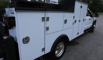 2023 Ford F-550 Mechanics Truck, Crew Cab, 4×4, 46k Miles, Stellar TMAX Service Bed, 7621 Crane, Compressor, Drawers full
