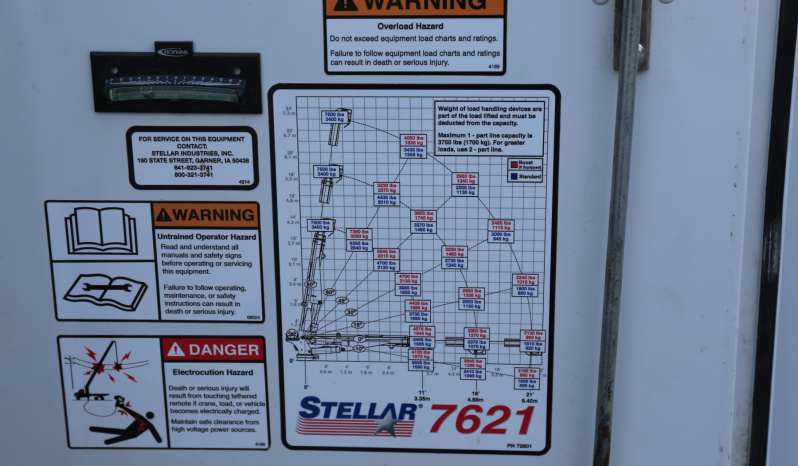 2023 Ford F-550 Mechanics Truck, Crew Cab, 4×4, 46k Miles, Stellar TMAX Service Bed, 7621 Crane, Compressor, Drawers full