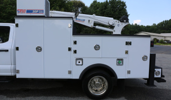 2023 Ford F-550 Mechanics Truck, Crew Cab, 4×4, 46k Miles, Stellar TMAX Service Bed, 7621 Crane, Compressor, Drawers full