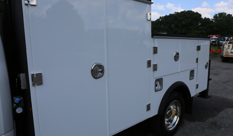 2023 Ford F-550 Mechanics Truck, Crew Cab, 4×4, 46k Miles, Stellar TMAX Service Bed, 7621 Crane, Compressor, Drawers full