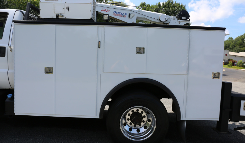 2011 Ford F750 Service Truck, Under CDL, 11′ Knapheide Mechanics Bed, Stellar 10621 Crane, Boss Compressor, Drawers, 238k Miles full