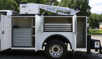 2011 Ford F750 Service Truck, Under CDL, 11′ Knapheide Mechanics Bed, Stellar 10621 Crane, Boss Compressor, Drawers, 238k Miles full