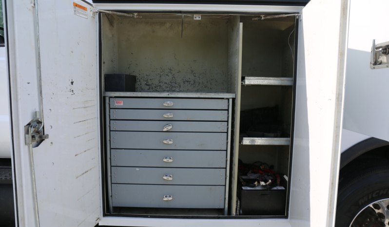 2011 Ford F750 Service Truck, Under CDL, 11′ Knapheide Mechanics Bed, Stellar 10621 Crane, Boss Compressor, Drawers, 238k Miles full
