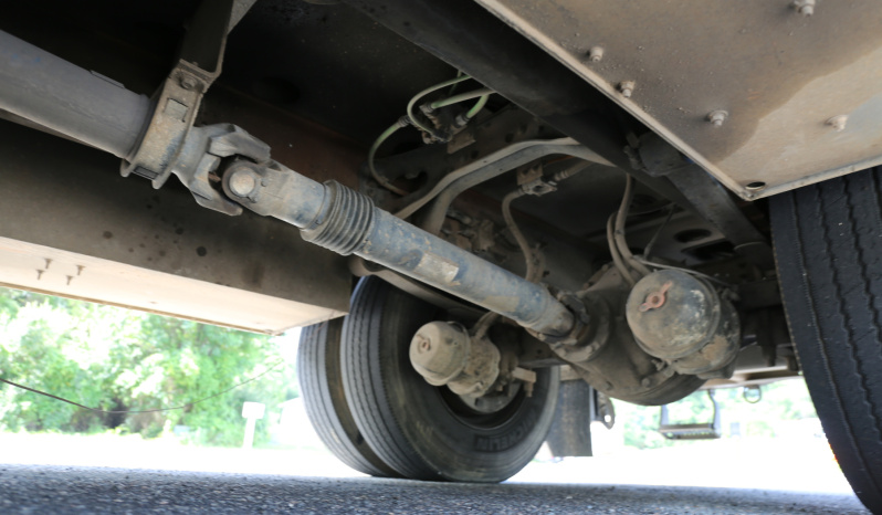 2011 Ford F750 Service Truck, Under CDL, 11′ Knapheide Mechanics Bed, Stellar 10621 Crane, Boss Compressor, Drawers, 238k Miles full