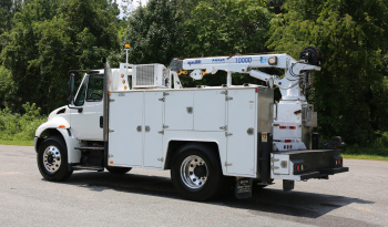2006 International 4400, DT466, Eaton 10spd, 11′ Brutus Service Body, Maxilift 10,000 Crane, Compressor, Waste Tank, Drawers full