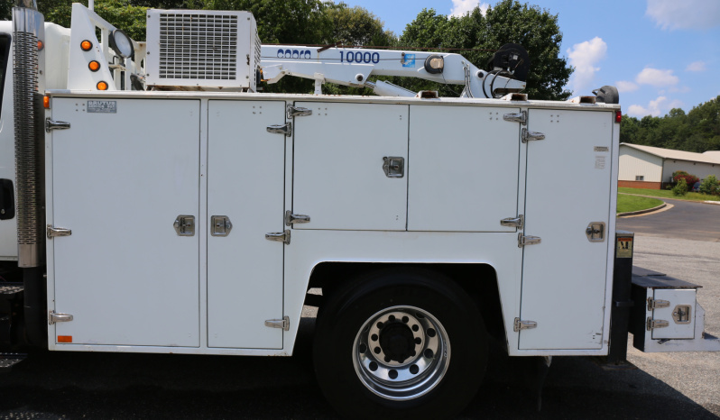 2006 International 4400, DT466, Eaton 10spd, 11′ Brutus Service Body, Maxilift 10,000 Crane, Compressor, Waste Tank, Drawers full