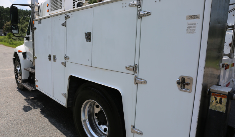 2006 International 4400, DT466, Eaton 10spd, 11′ Brutus Service Body, Maxilift 10,000 Crane, Compressor, Waste Tank, Drawers full