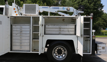 2006 International 4400, DT466, Eaton 10spd, 11′ Brutus Service Body, Maxilift 10,000 Crane, Compressor, Waste Tank, Drawers full