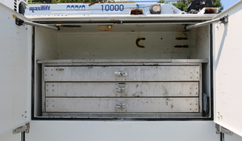 2006 International 4400, DT466, Eaton 10spd, 11′ Brutus Service Body, Maxilift 10,000 Crane, Compressor, Waste Tank, Drawers full